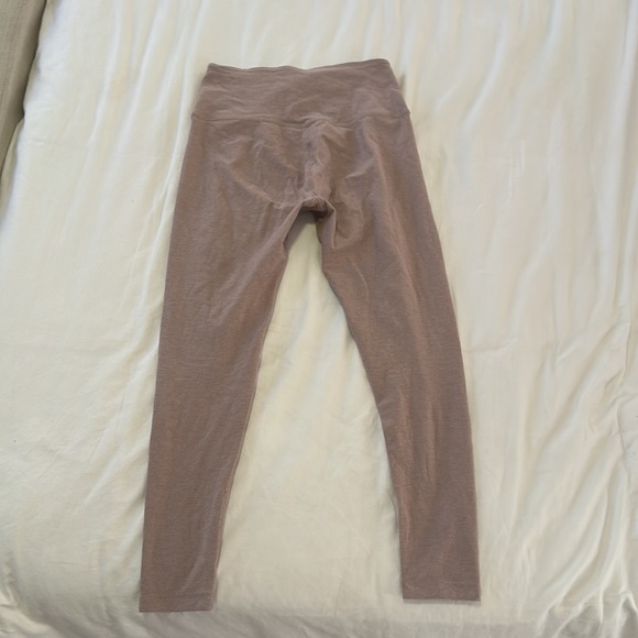 Beyond Yoga Spacedye Caught in the Midi High Waist Leggings in Chai - Picture 3 of 6